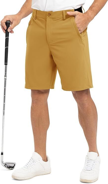 🔥Last day promotion🔥Men's Stretch Quick Dry Casual Work Golf Shorts