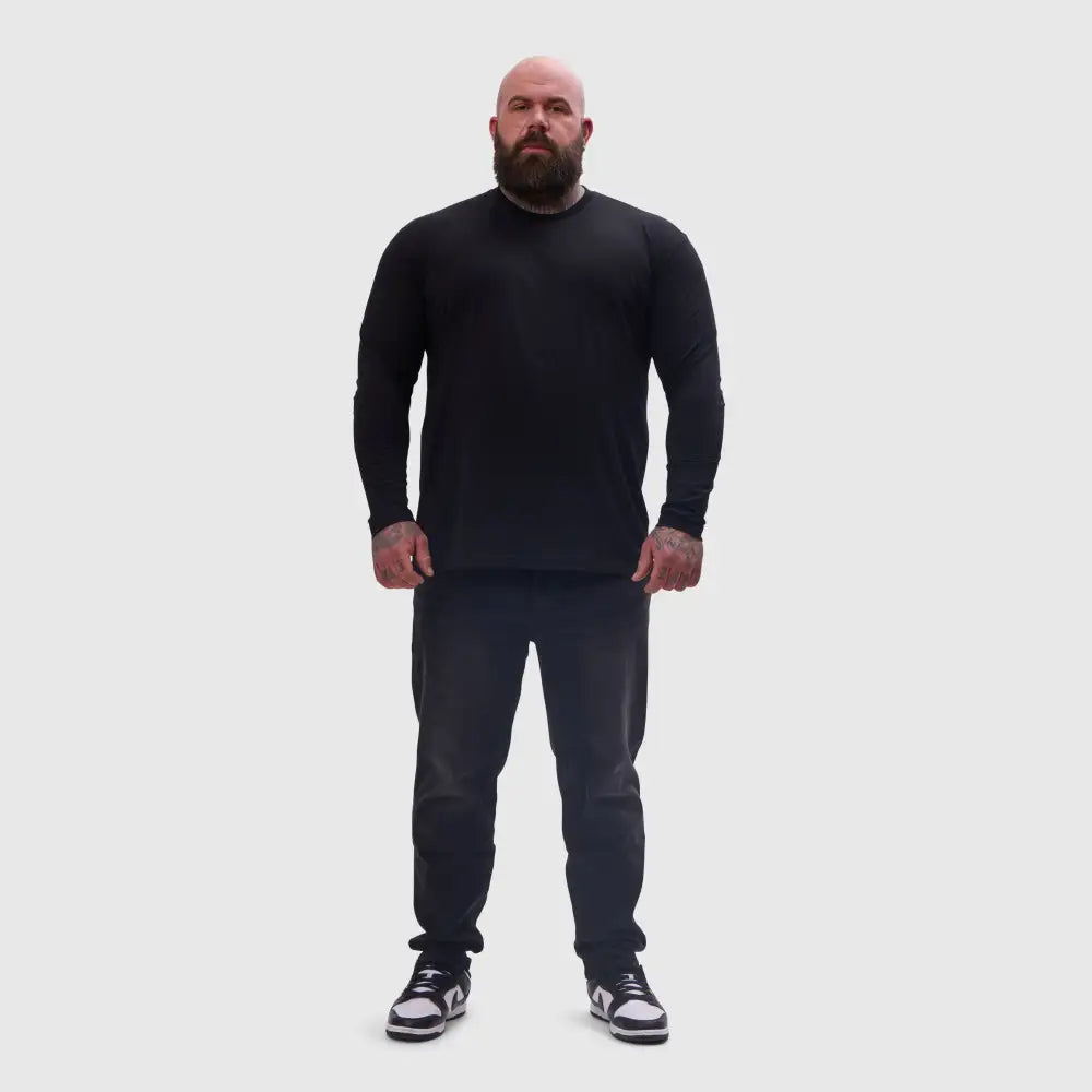 Black Long Sleeve 3-Pack