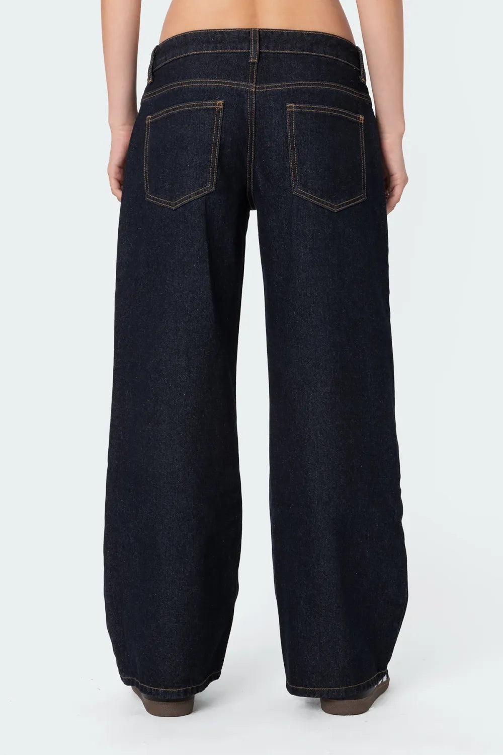 ⚡Last day only $29.9🔥 Raelynn Washed Low Rise Baggy Jeans