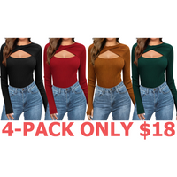 4-Pack (Black,Red,Caramel,Army Green)