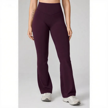 🔥8- PACK No Front Seam Flare Leggings 31"