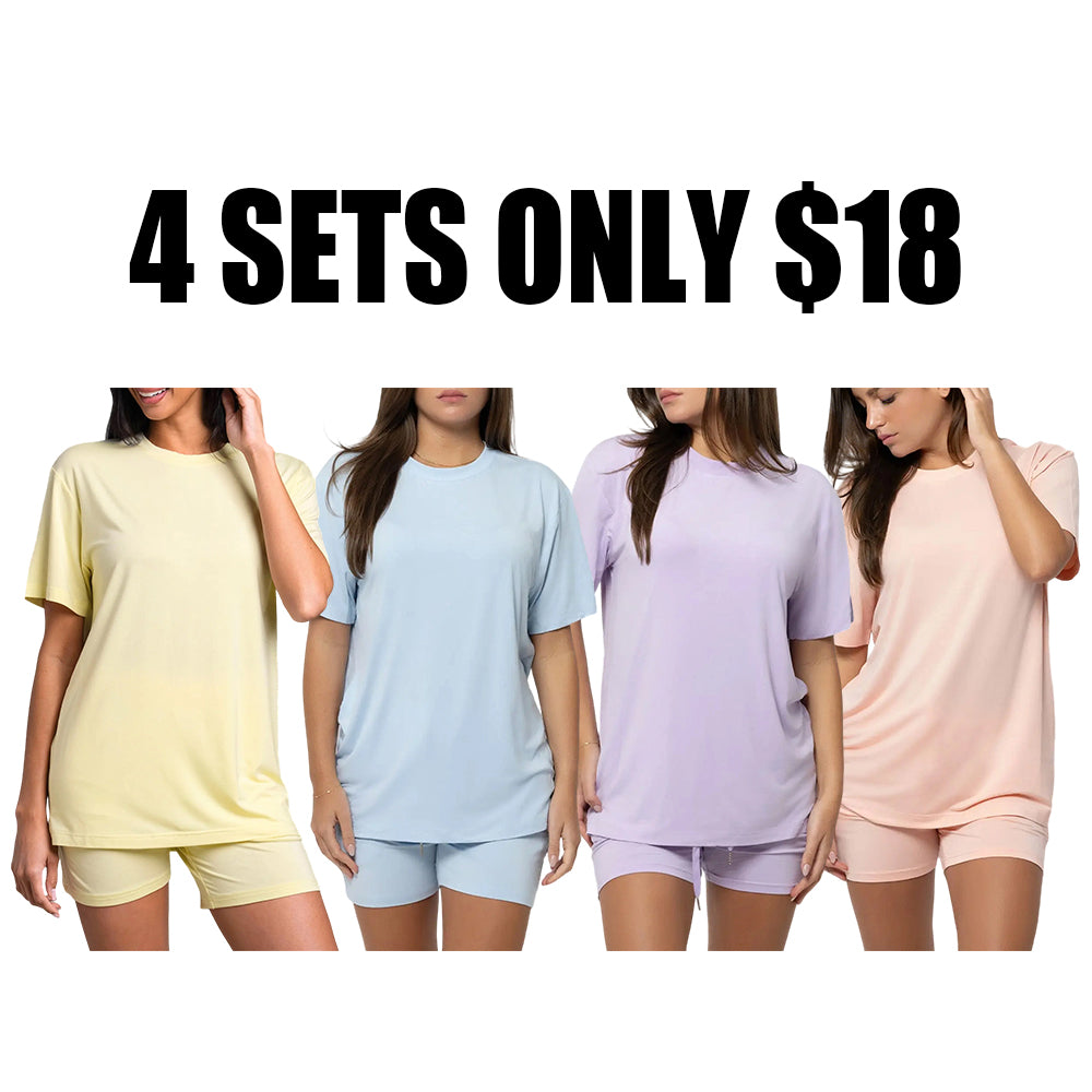 🔥Women's Cloud T-shirt Set-🔥8-Pack - All Colors Included