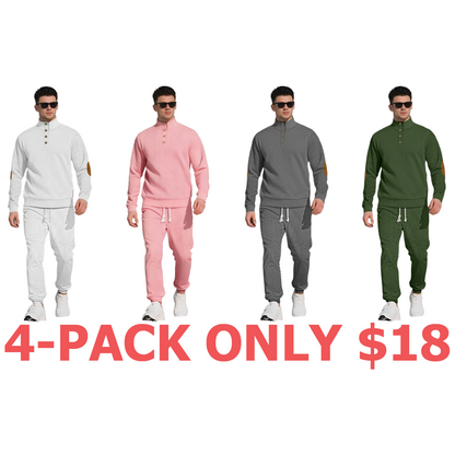 Men's knitted suit The