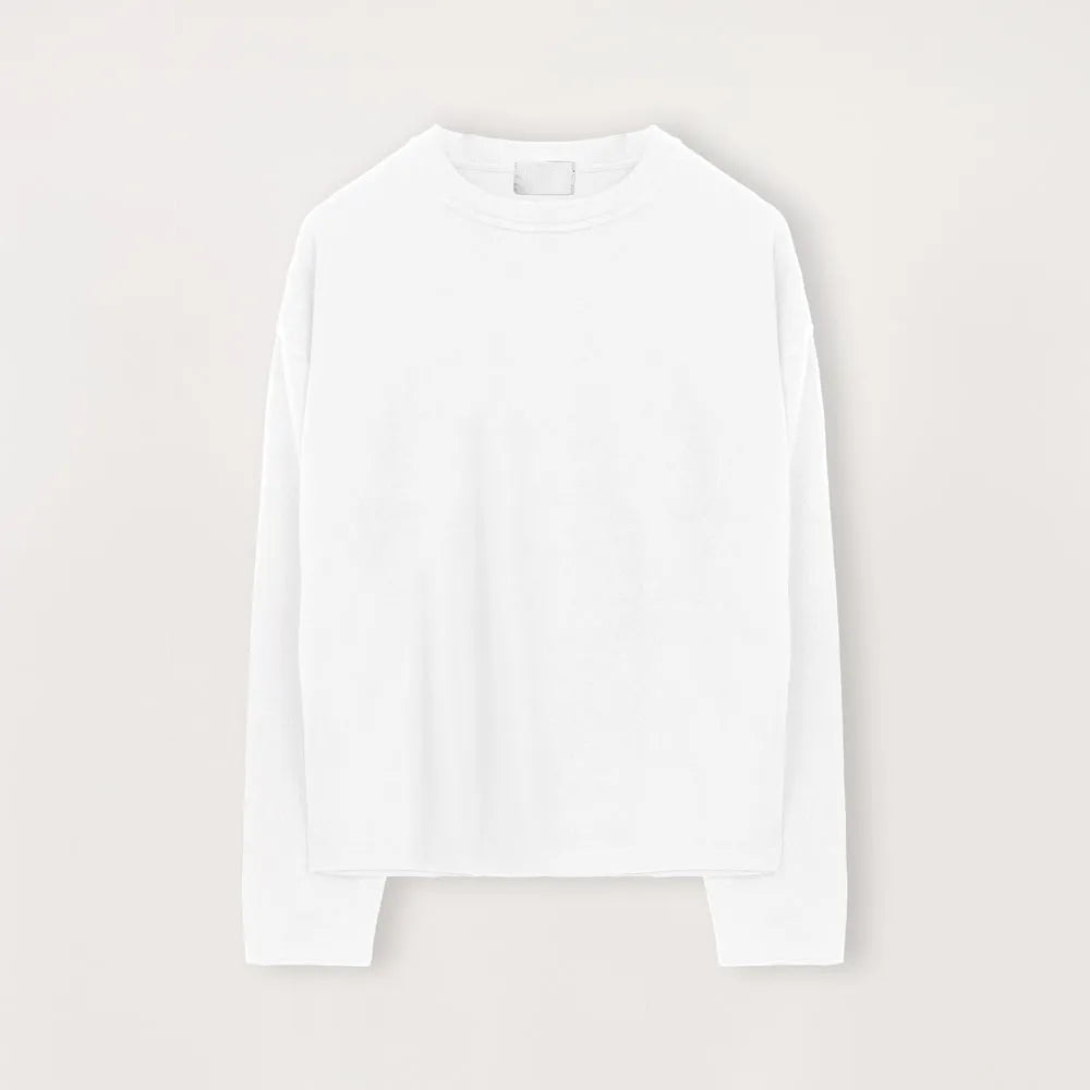 Cropped Long Sleeve T-Shirt