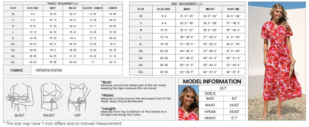 Women Summer Floral Maxi Dresses