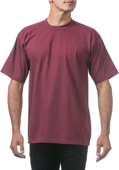 🔥Men's Heavyweight Cotton Short Sleeve Crew Neck T-Shirt