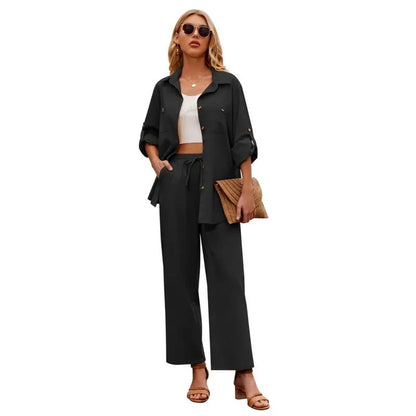 Women 2 Piece Linen Sets
