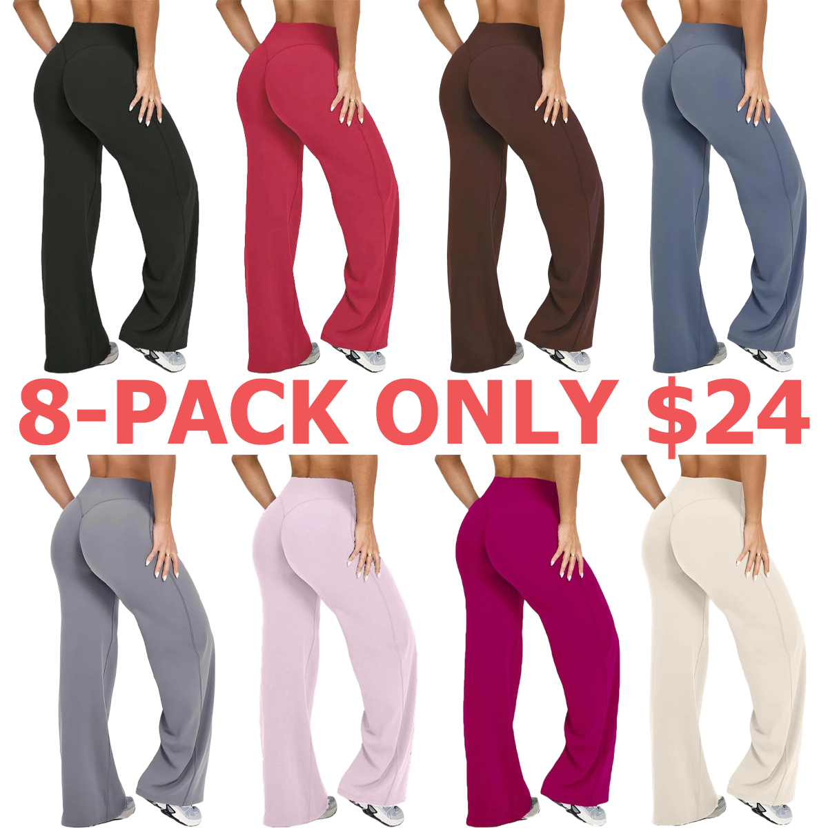 Straight Leg Bottoms Fitness Sportswear Gymwear Casual Pants