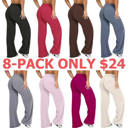 Straight Leg Bottoms Fitness Sportswear Gymwear Casual Pants