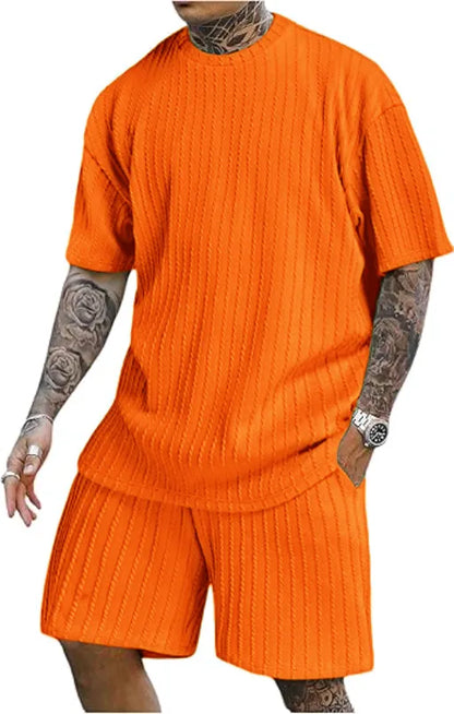 💝Last day promotion! Men's two-piece textured suit