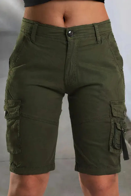 ⚡LIMITED SALE-Flap Pocket Design Bermuda Cargo Shorts