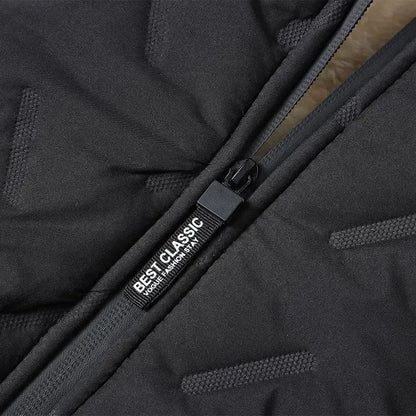 Men's Winter Warm Jacket with Fleece Lining Regular Fit