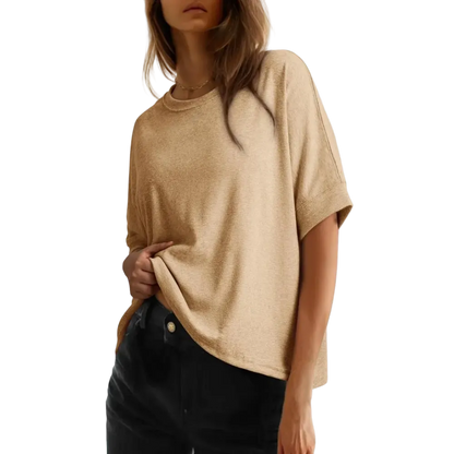 🔥Women'S Tops For Women 2026 Loose Oversized Basic Tee Comfortable Soft Fabric Flattering Fit