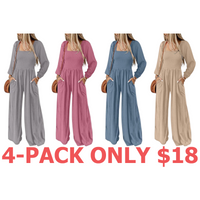 4-Pack ( Light Grey,Peach Blossom,Dusk Blue,Apricot)