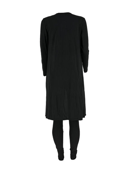 Women 3 Piece Wide Leg Pants Set Casual Long Sleeve Jacket Cardigan With Solid Tank Pants Set Dinner Suit Women