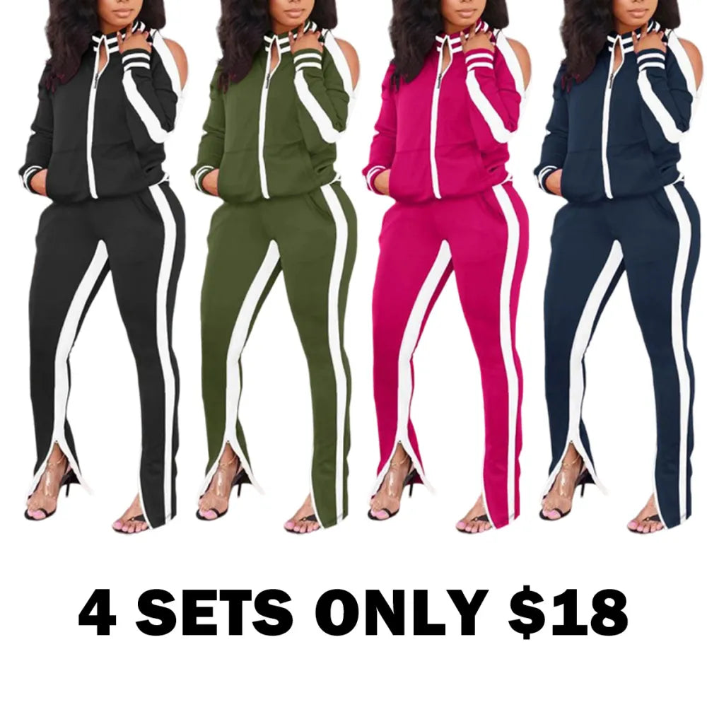 2 Piece Outfit Long Pant Set