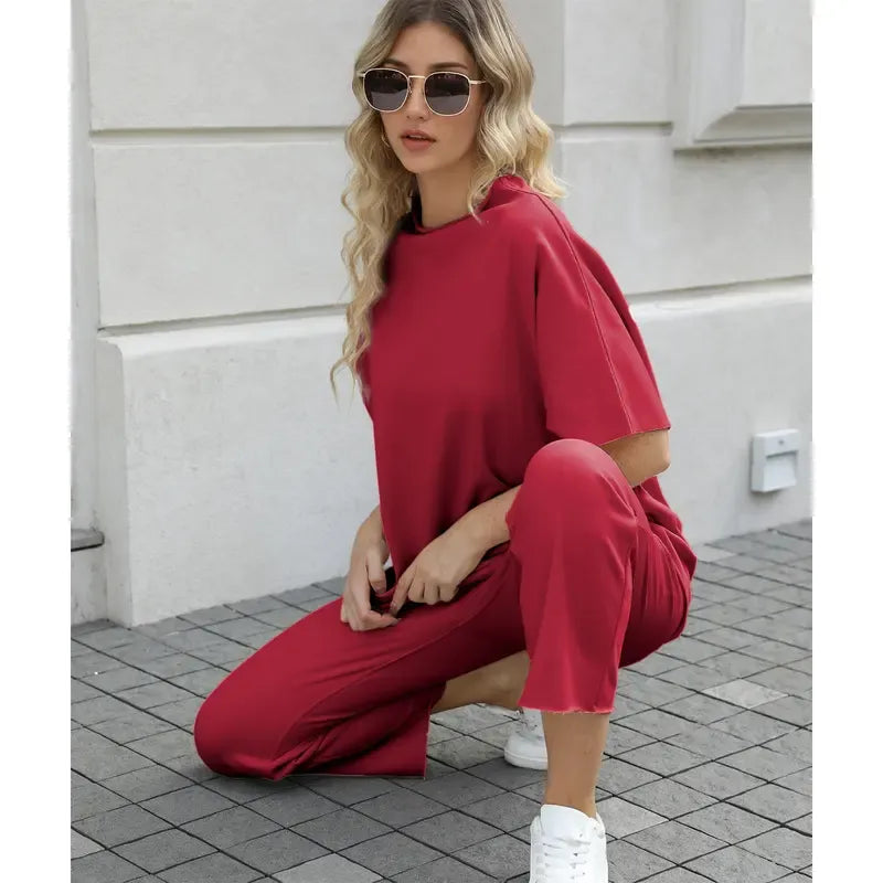 Women's 2 Piece Outfits Lounge Set