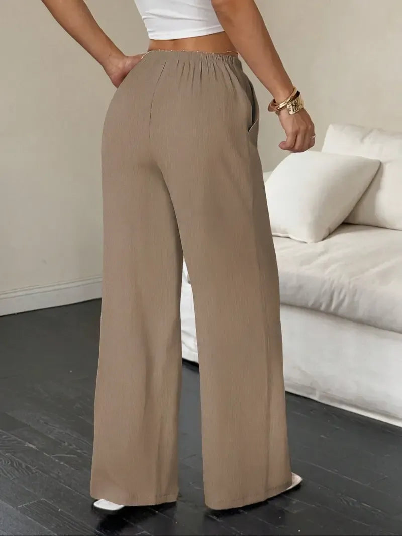 Women's Linen Wide Leg Pants