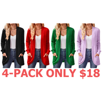 4-Pack (Black,Red,Green,Light Purple)