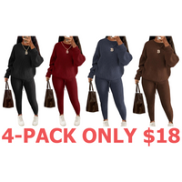 4-Pack (Black,Burgundy,Navy Blue,Coffee Brown)