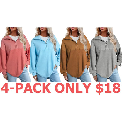 Women's Fall Clothing Oversized Waffle Knit