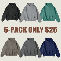 6-Pack hoodies