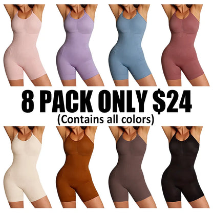 🔥Shapewear, Tummy Control, Hip Lift, Body Shaping Bodysuit🔥8-Pack - All Colors Included