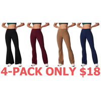 4-Pack (Blue,Burgundy,Copper Brown,Navy Blue)