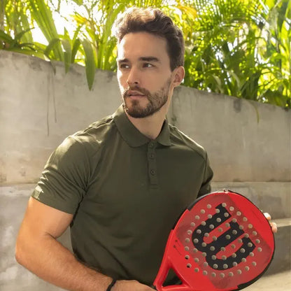 Mens Quick Dry Polo Shirts –  Moisture Wicking Workout Tops