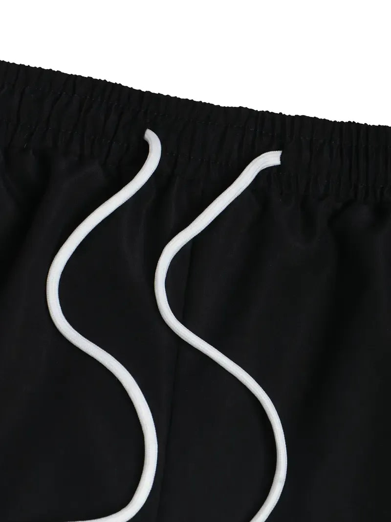 Men's Athletic Pants with White Side Stripes