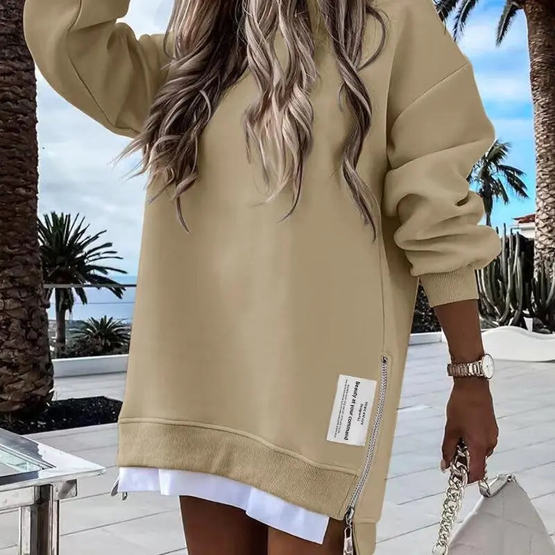 2025 Women's 8-Piece Long-Sleeve Pullover Sweatshirt Set