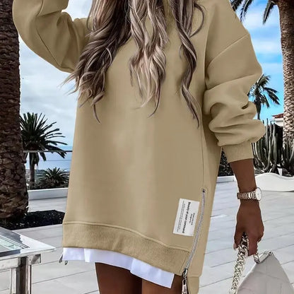 2025 Women's 8-Piece Long-Sleeve Pullover Sweatshirt Set