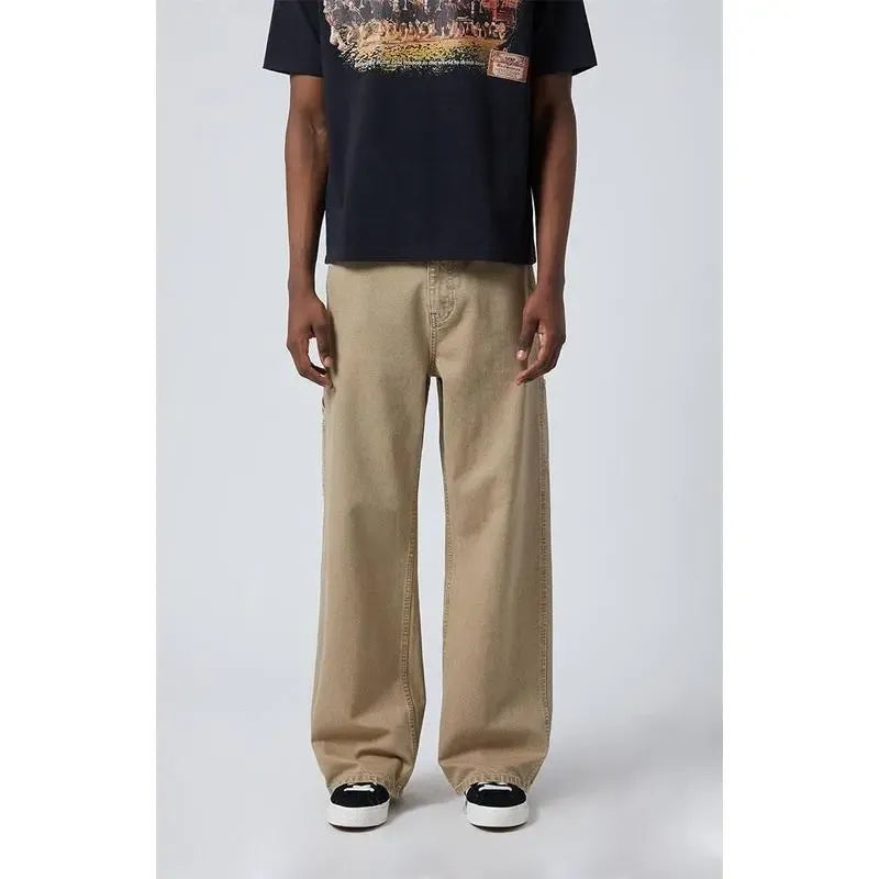Men's Cotton Baggy Cargo Jeans