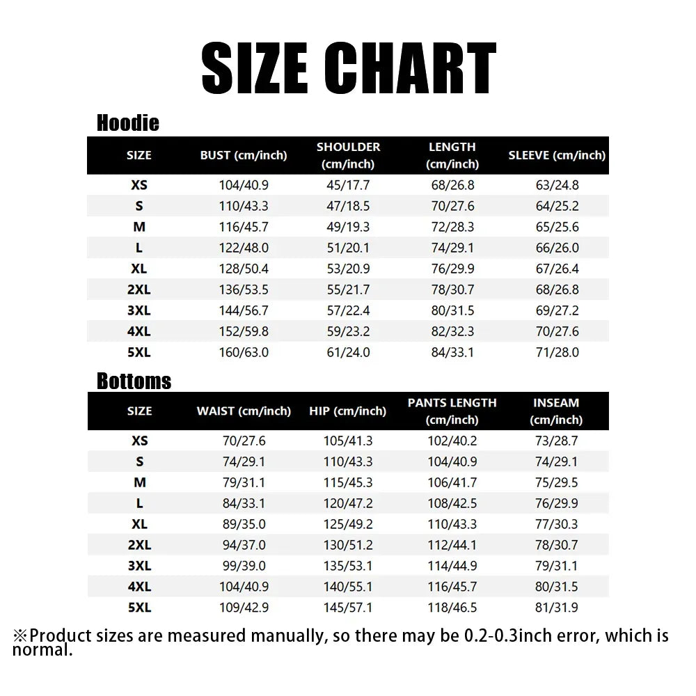 Men's Milano Printed Hoodie and Drawstring Sweatpants Set