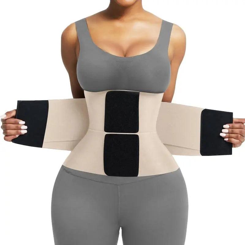 Belt Waist Cincher Ab Belt Tummy Control Body Shaper with Triple Wrap Women Comfortable Fabrics Adjustable Lady Festival Lady Comfort Fabrics