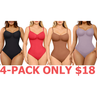 4-Pack (Blue,Puce Red,Coffee,Purple)
