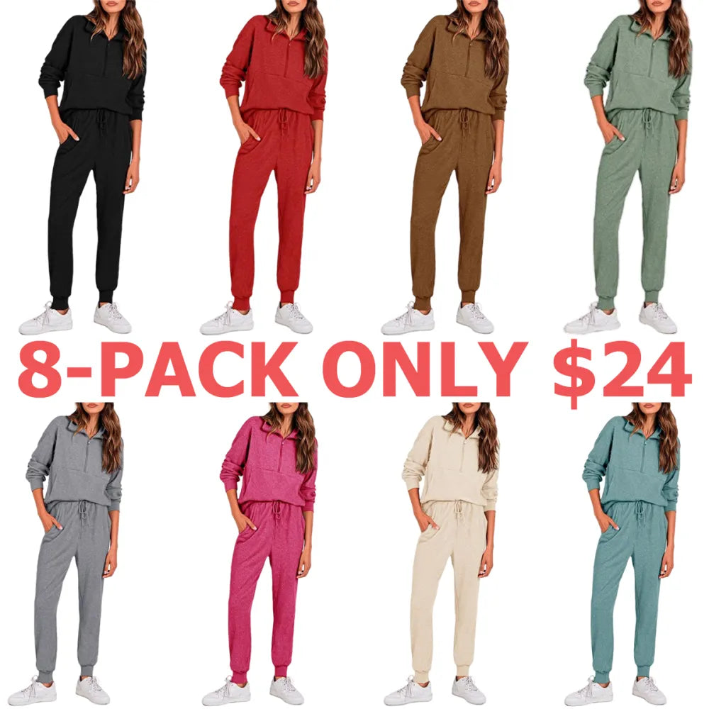 Women's 2-Piece Sweatsuits Set Long