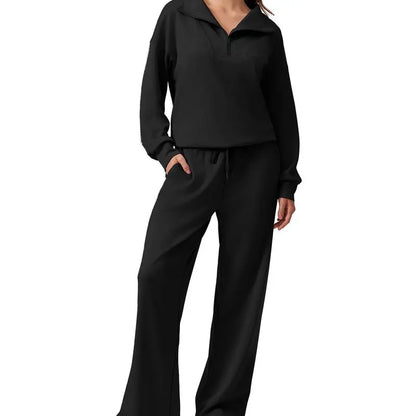 Women's Two-Piece Sports Set Long-Sleeved