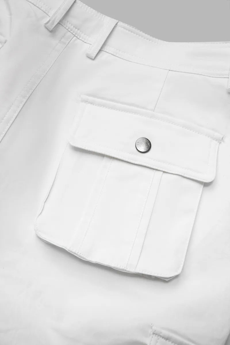 ⚡LIMITED SALE-Flap Pocket Design Bermuda Cargo Shorts