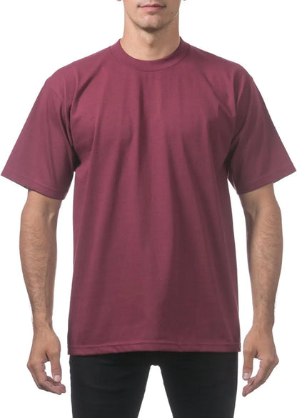 🔥Men's Heavyweight Cotton Short Sleeve Crew Neck T-Shirt