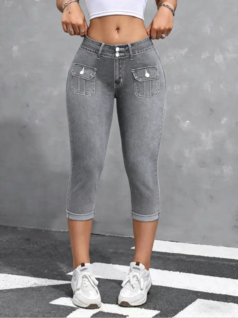 Women's Tight Fit Seven-Quarter Pants