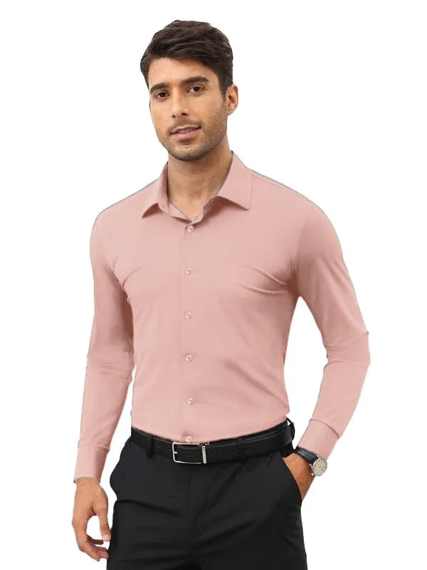 16-Way Stretch Slim Fit Long Sleeve Button Down Shirts Wrinkle Free Traveler Shirts
