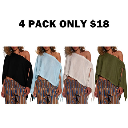 Women‘s Versatile Cape Tops