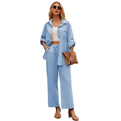 Women 2 Piece Linen Sets