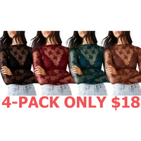 4-Pack (Black,Red,Blue,Brown)
