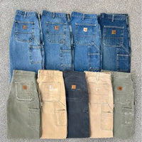 Blue*3+Black*1+Dark Blue*1+Green*2+Brown*2 (total 9 pants)