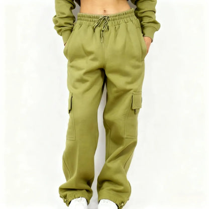 Women's Heavyweight Baggy Cargo Sweatpants