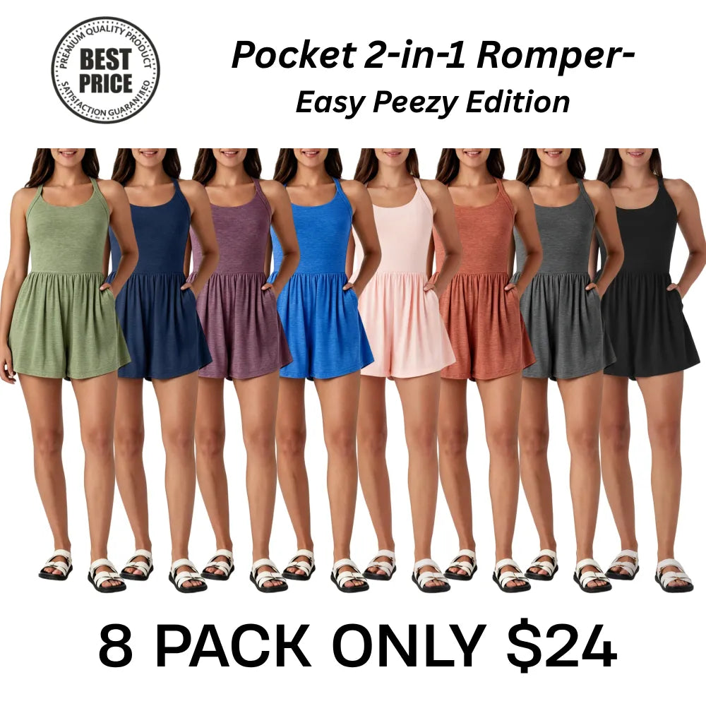 Women’s Pocket 2-in-1 Romper