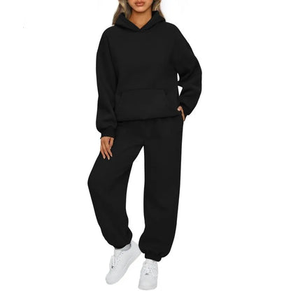 Womens 2 Piece Outfits Lounge Hoodie Sweatsuit