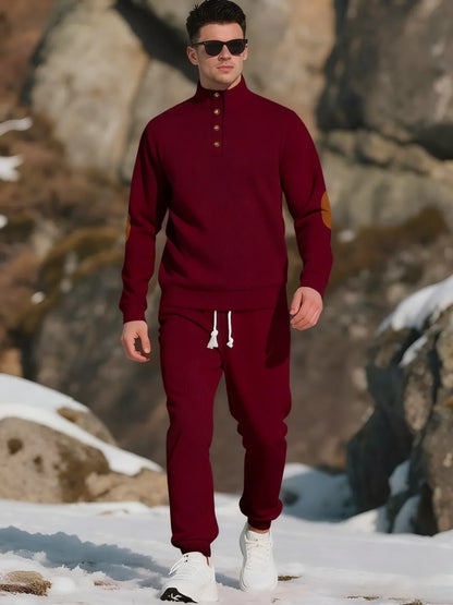 Men's knitted suit The